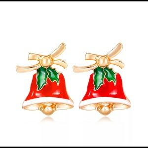 Jingle Bell Stud Earrings